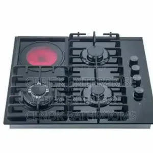 3 Burner Gas 1 Hot Plate