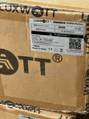 Luxwatt Lithium Battery 3kwh 24v
