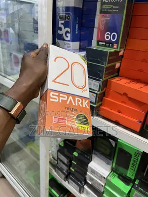New Tecno Spark 20 Pro 256 GB Silver
