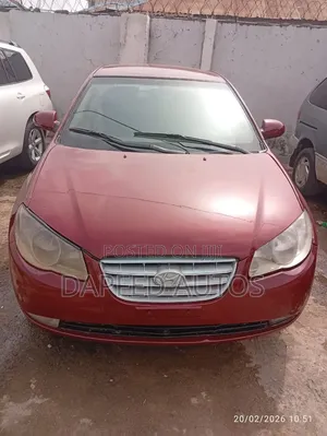Hyundai Elantra 2008 Red
