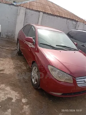 Hyundai Elantra 2008 Red