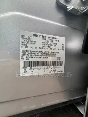 Ford Edge SEL 4dr FWD 2017 Silver