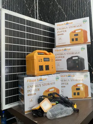 500watts Fibon Solar Generator Available Now in Store and Affordable
