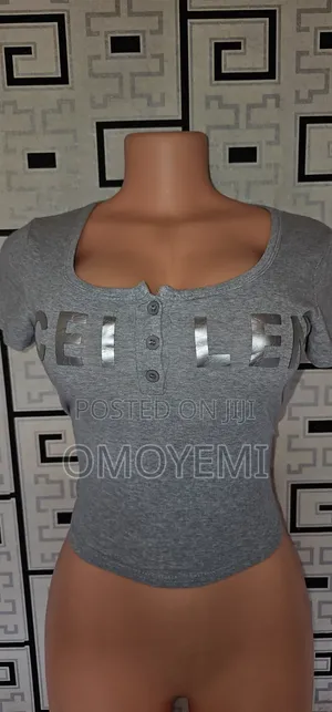 Ladies' Basic Tops Round Neck Each
