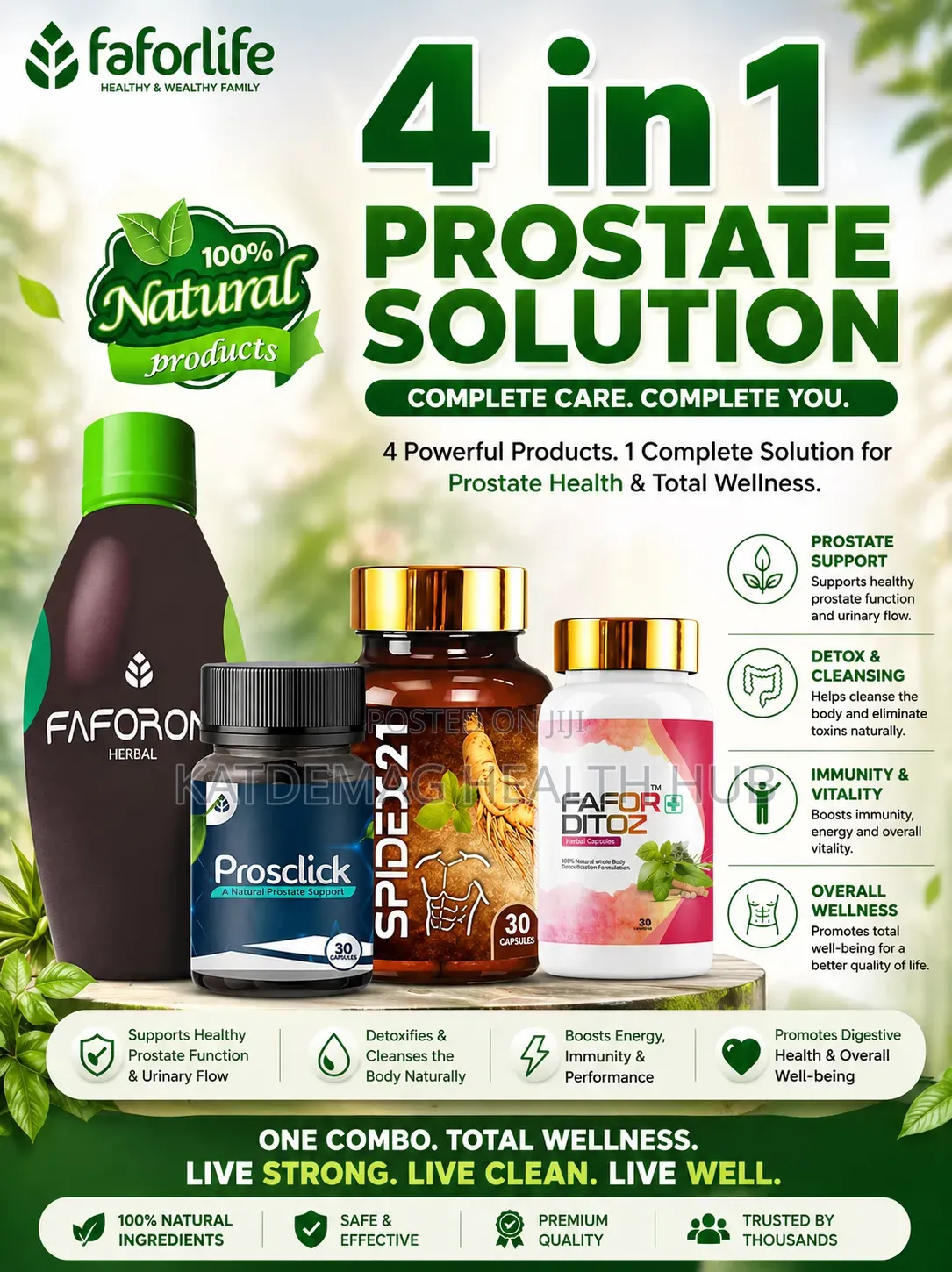 Men's Health Support Wellness Package