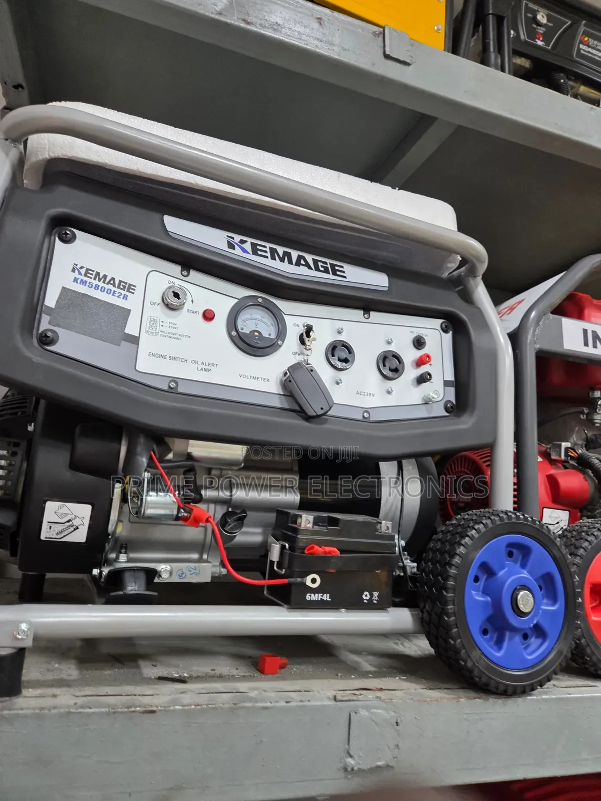 Efficient 5.5kVA Kemage Petrol Generator REMOTE CONTROL
