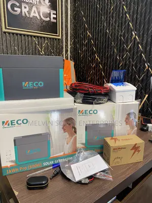 1KWH PRO 500watt MECO Solar Generator Available in Store Now Dm