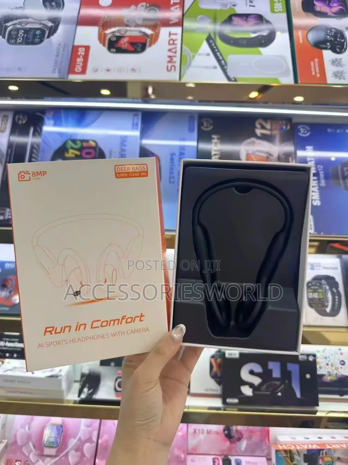 Smart Ai Camera Headphone Run in Comfort