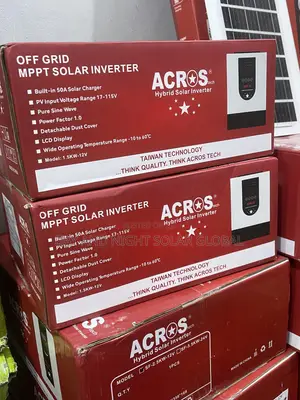 1.5kva 12v Across Hybrid Solar Inverter 5yrs Warranty