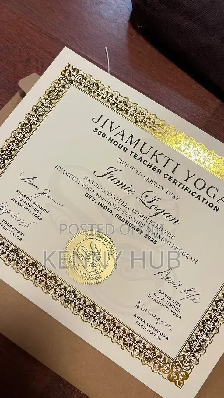 Certificate Print/Production