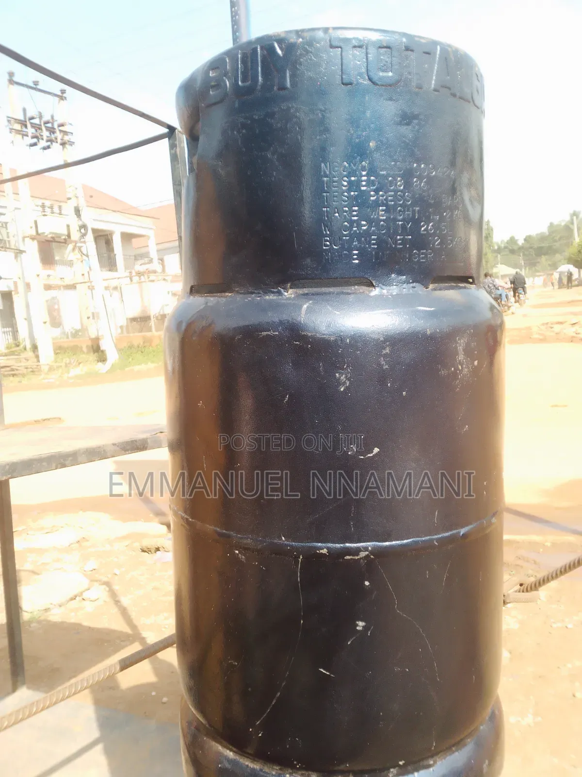 Used 12.5 Total Gas Cylinder