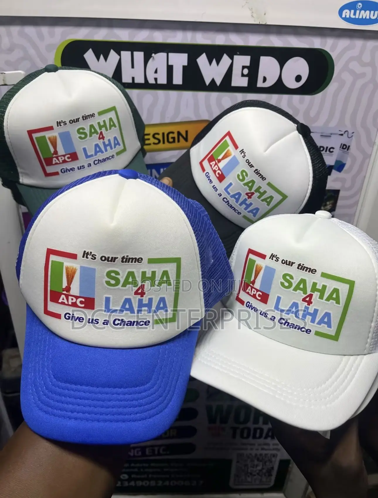 Customized Shirt and Cap