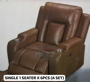 Brand New Danube Sofa home.cinema Furnitures ,6 PCS of Single Sofa