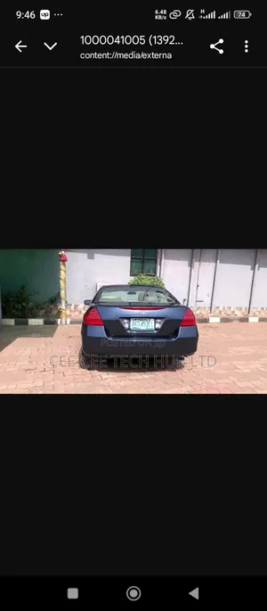 Honda Accord 2007 Gray