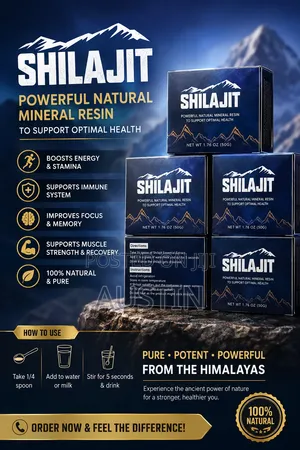 Shilagit Natural Mineral