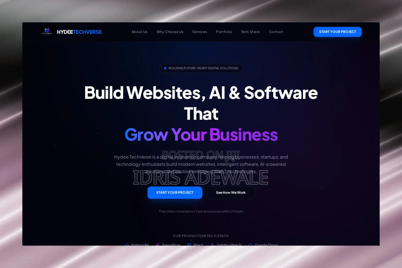 AI-Powered Web Developer
