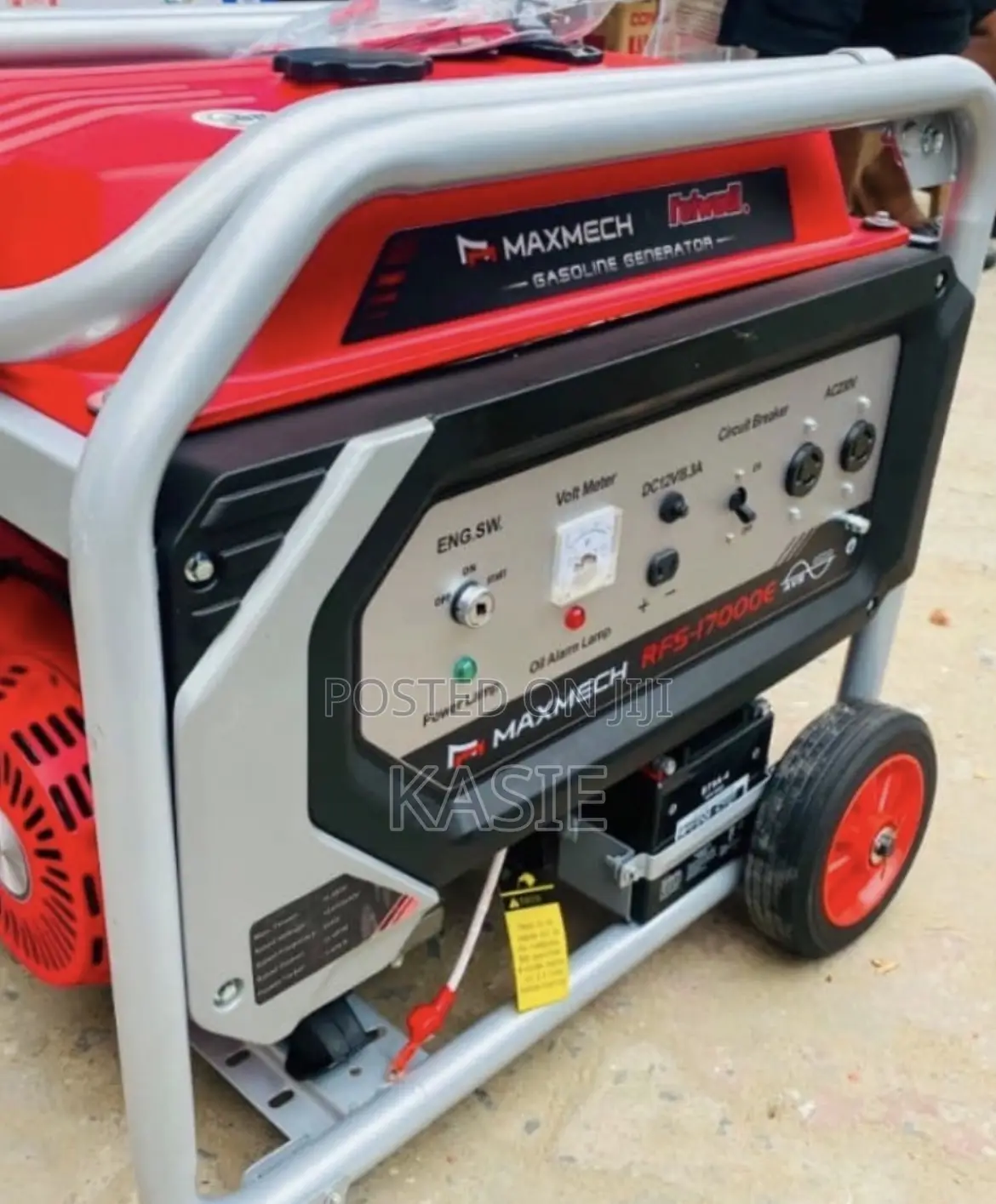 15.5kva Original Maxmech Petrol Key Start Generator