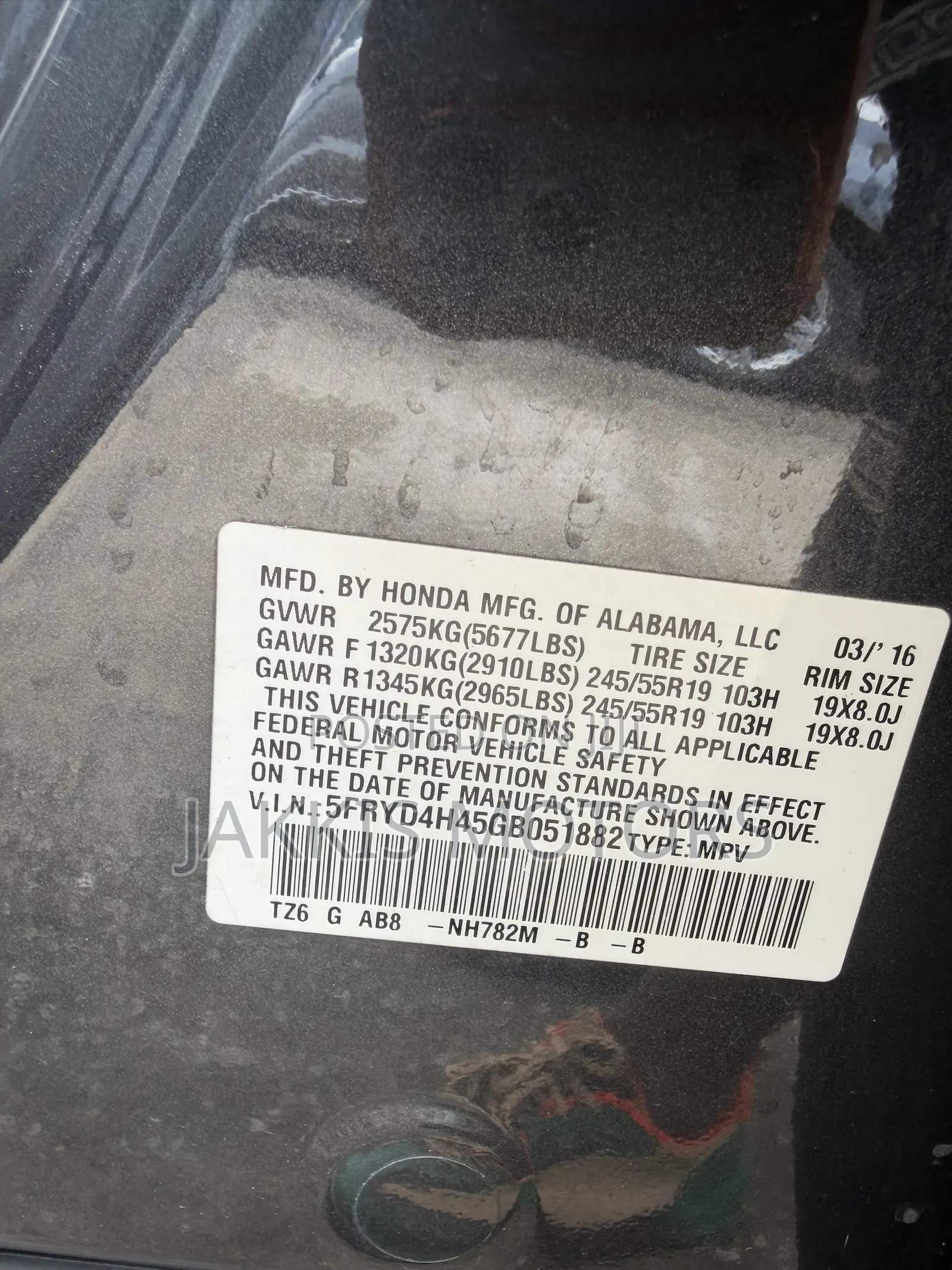 Acura MDX 2017 Gray