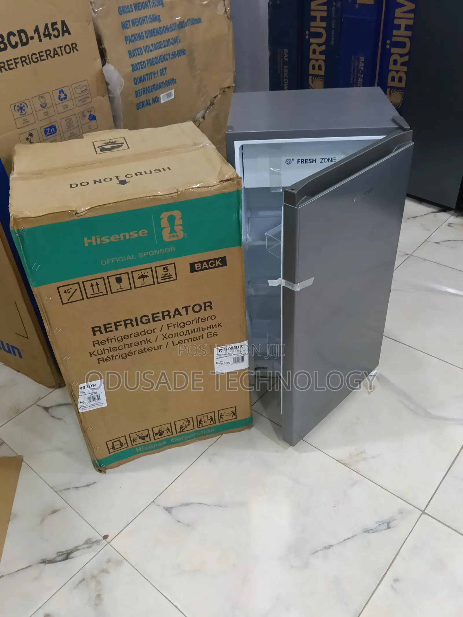 HISENSE 90L Fridge – Compact Energy Saving