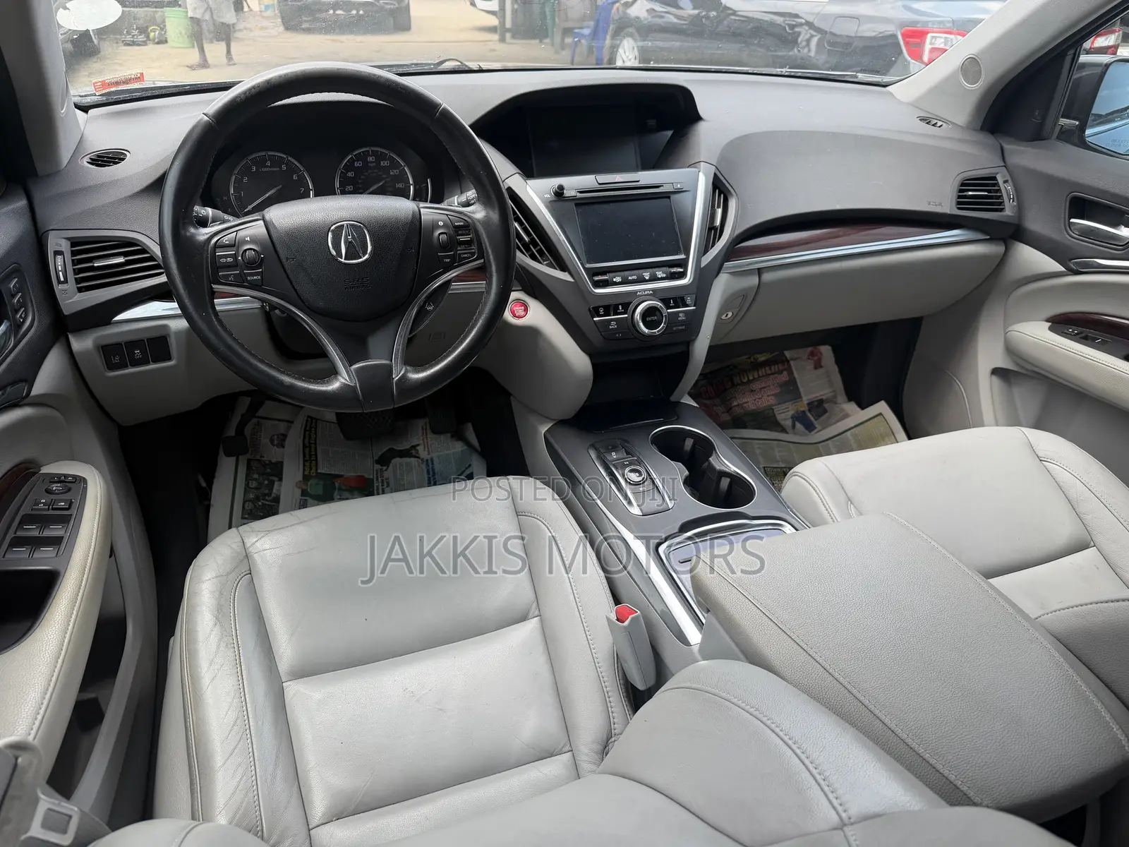 Acura MDX 2017 Gray
