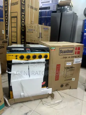 Scanfrost Stylish Gas Cooker 60x60