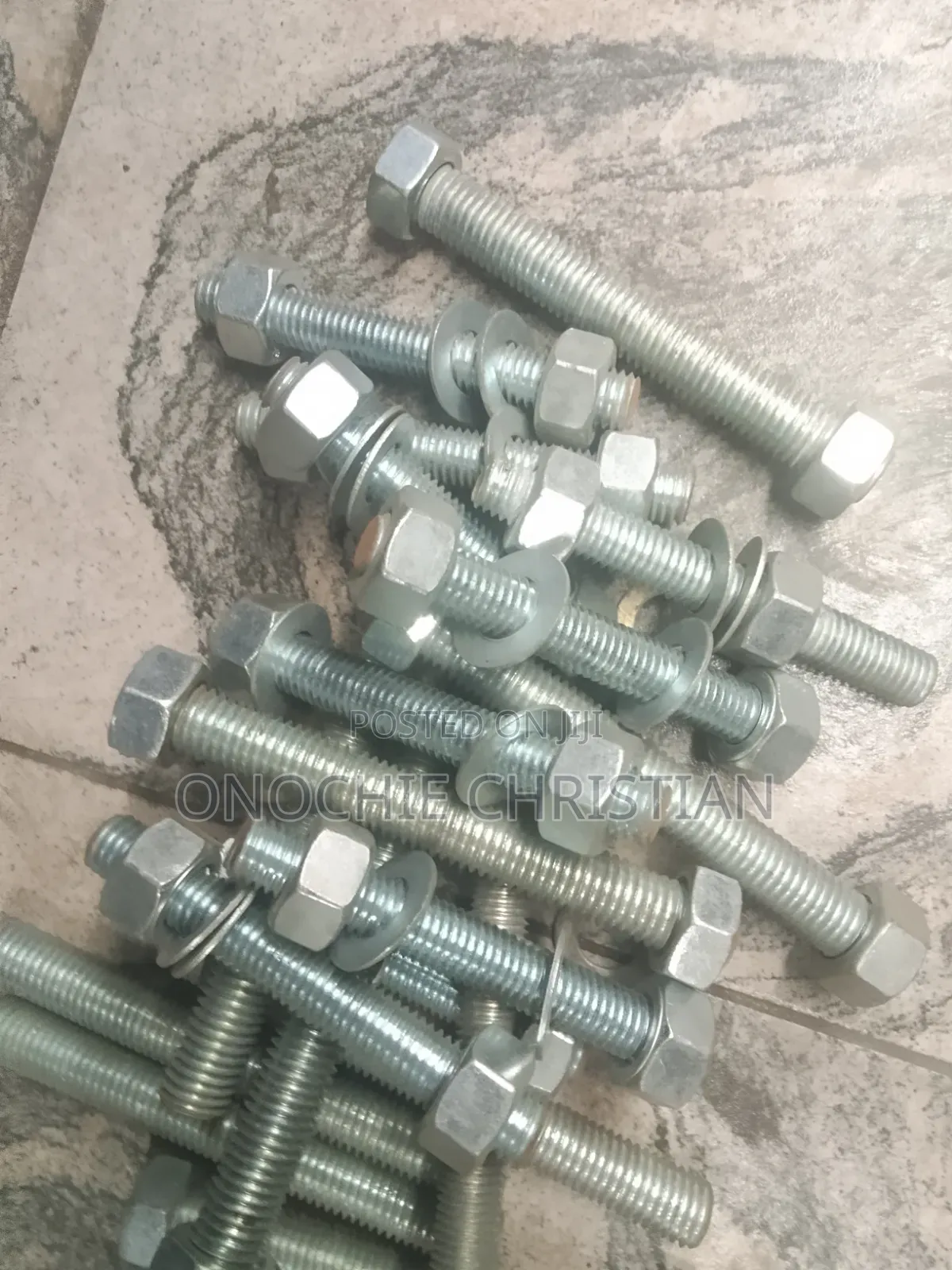 3/4x200 Stud Boit and Nut
