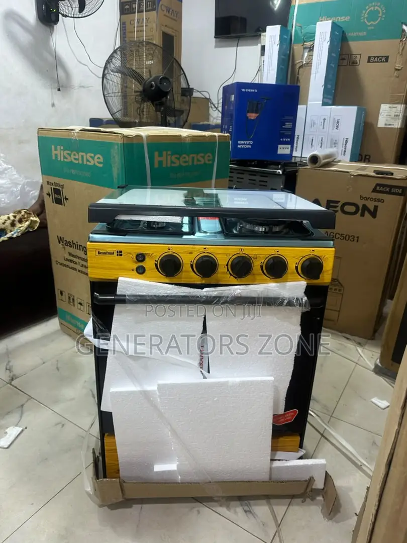 Scanfrost Efficient 4 Burner Gas Cooker