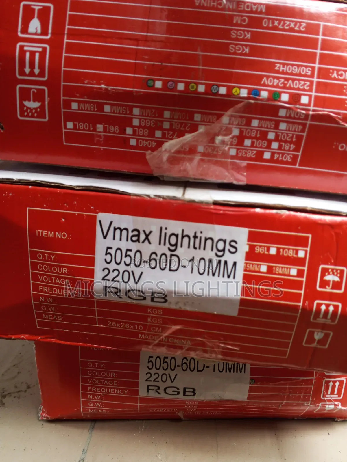 LED Strip Lights 10mm 220v