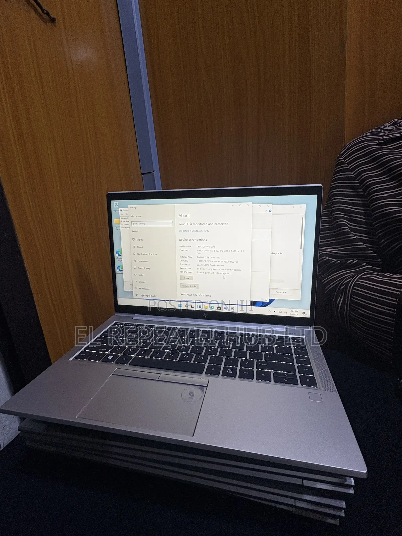 Laptop HP EliteBook 840 G7 8GB Intel Core i5 SSD 256GB