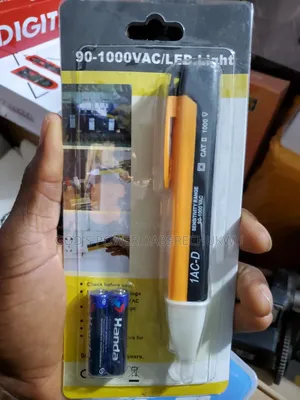 Non-Contact Voltage Detector Pen Tests Alternating Current From 90V To