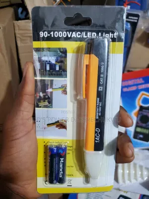 Non-Contact Voltage Detector Pen Tests Alternating Current From 90V To