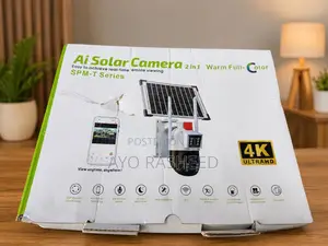 Ai Solar Camera With 2face Camera