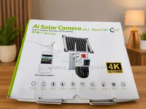 Ai Solar Camera With 2face Camera