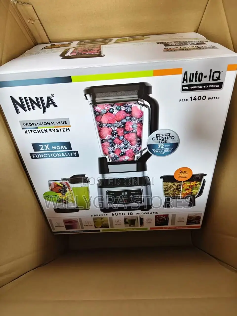 Ninja Professional Plus Kitchen System Blender and Food Processor