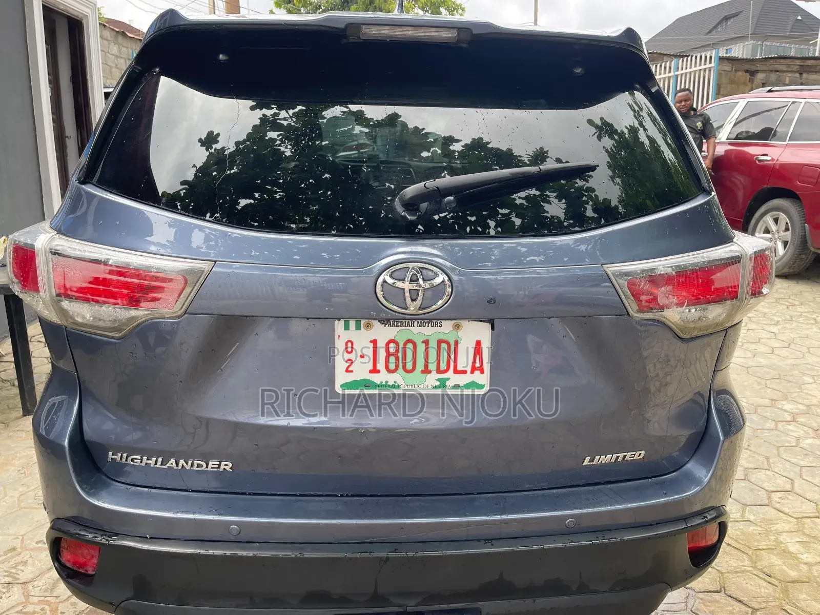 Toyota Highlander 2015 Blue