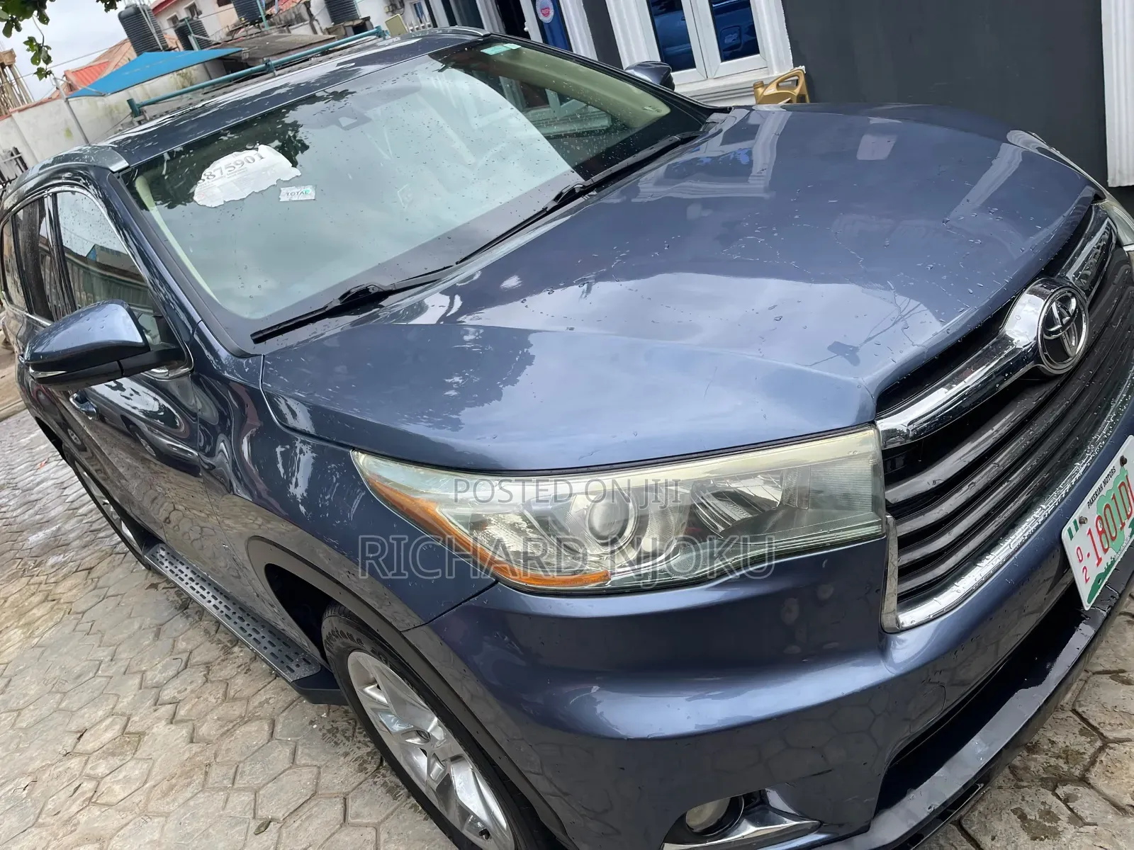 Toyota Highlander 2015 Blue
