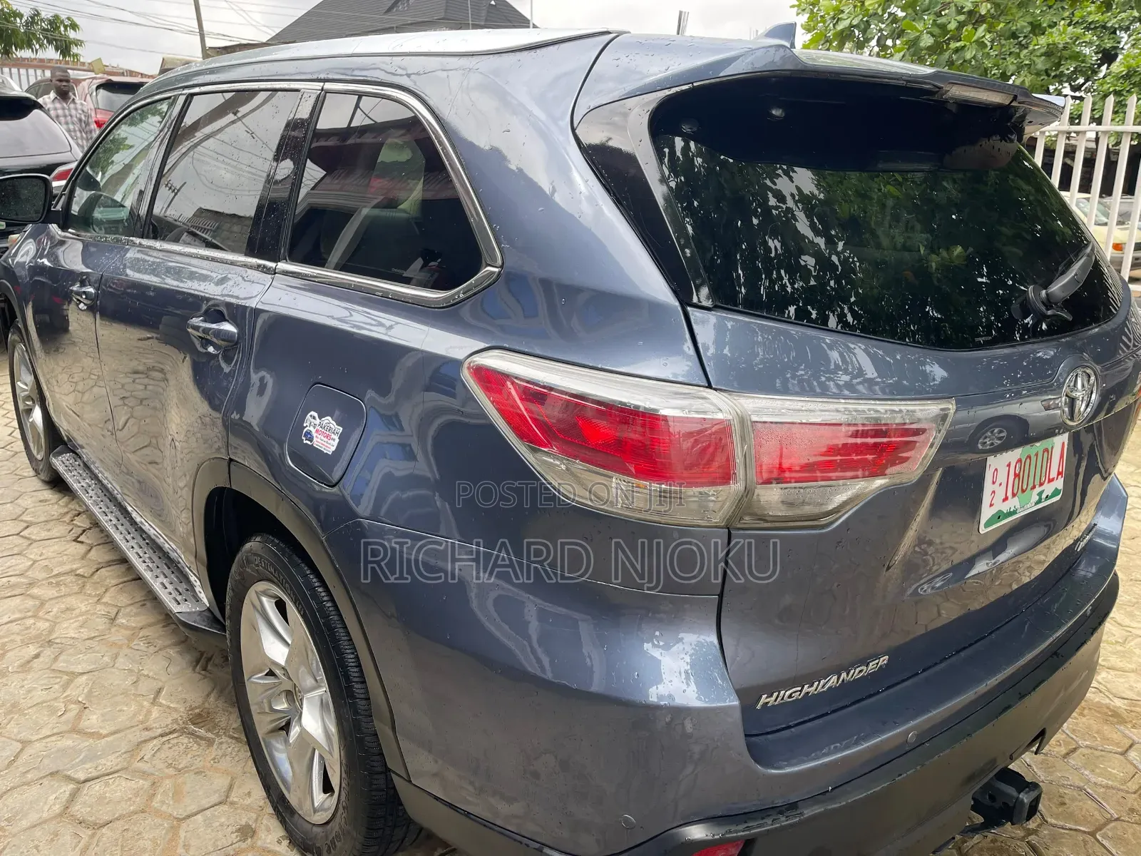 Toyota Highlander 2015 Blue
