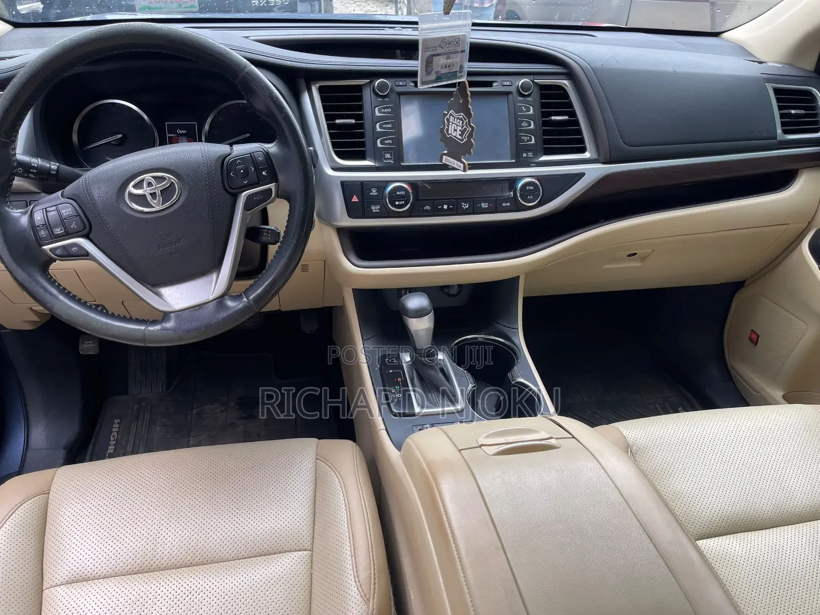 Toyota Highlander 2015 Blue