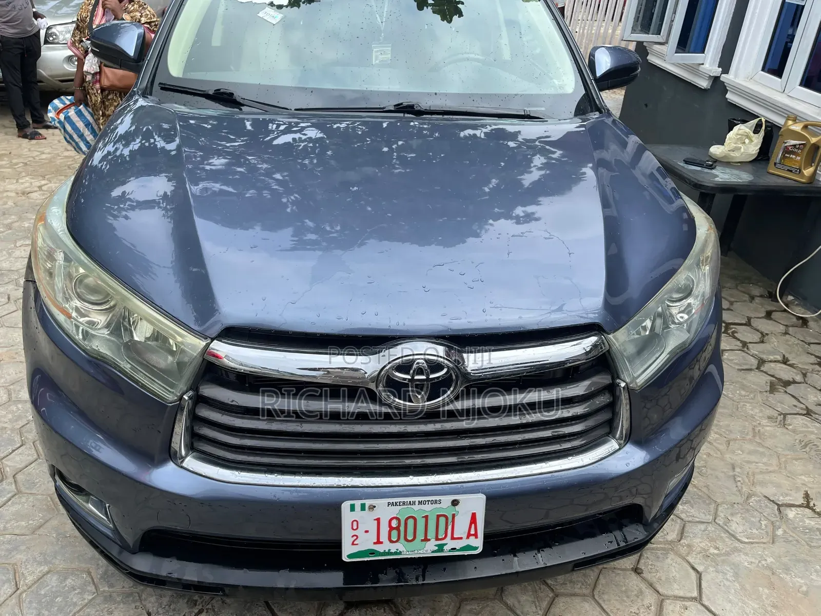 Toyota Highlander 2015 Blue