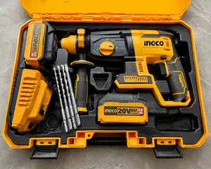 Ingco 20V Cordless Rotary Hammer Drill Kit,