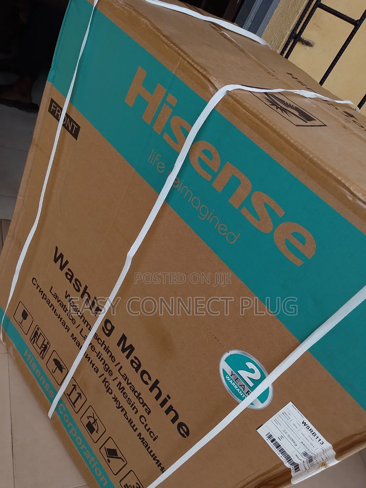 Top Loader Washing Machine, Hisense 11kg.