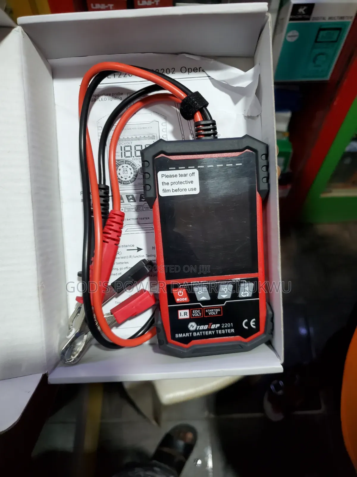 Tooltop ET2202 Smart Battery Tester