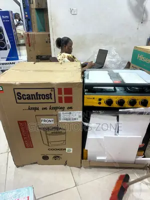 Scanfrost 60x60 4 Burner Gas Appliance