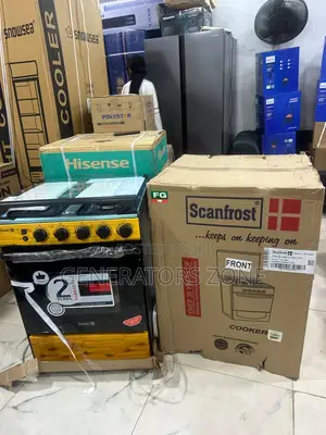 Scanfrost 60x60 4 Burner Gas Appliance