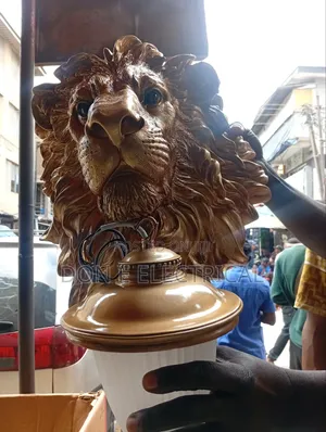 Lion Gate Outdoor Lights