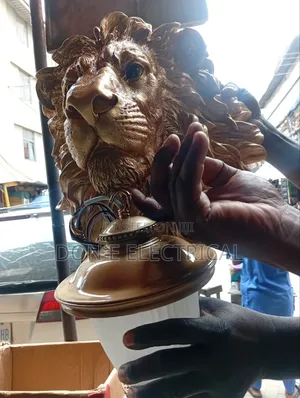 Lion Gate Outdoor Lights