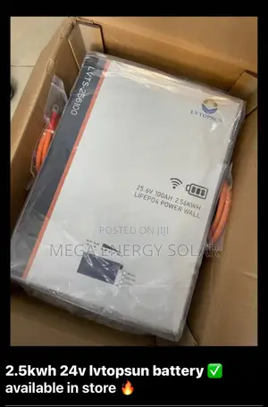Lvtopsun Solar Lithium Battery 2.5kwh 24v