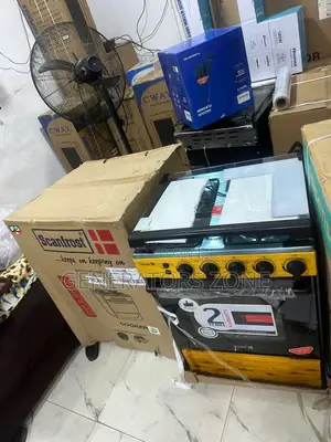 Scanfrost 60x60 4 Burner Gas Cooker for Families