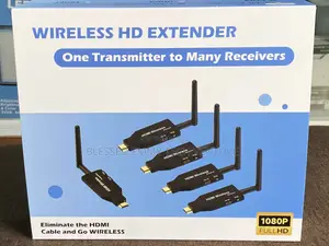 Wireless HDMI Transmitter and Receiver Kit 1 to 4