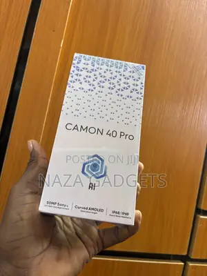 New Tecno Camon 40 Pro 5G 256 GB Silver